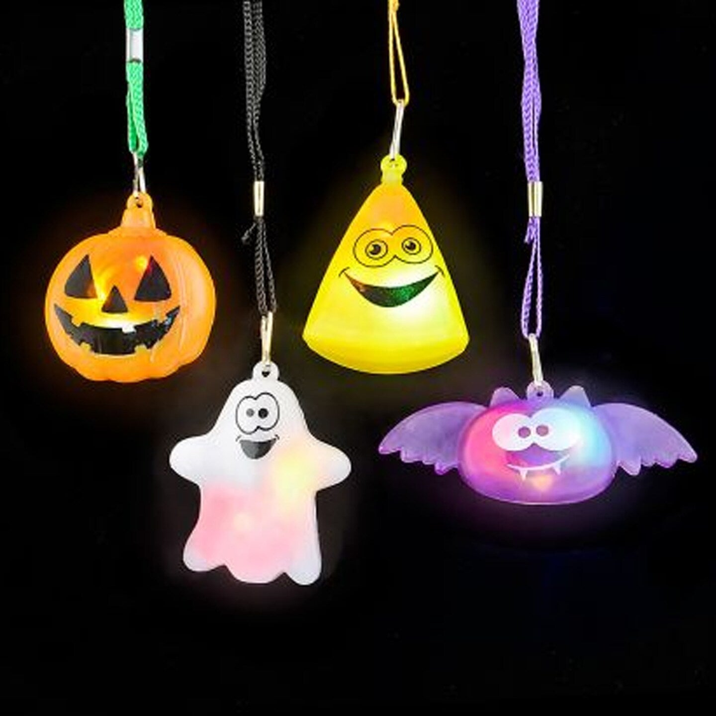 Flashing Halloween Necklaces