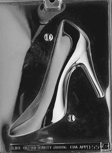 3D High Heel Shoe Chocolate Mold - Side B - LPD055B