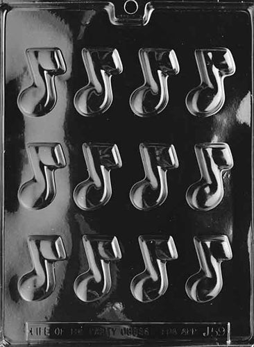 Musical Notes Chocolate Mold - LPJ059