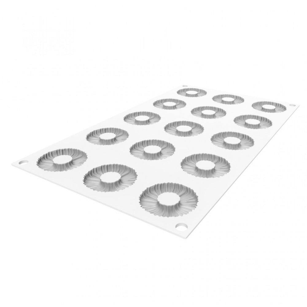 Silikomart TUTU 7 Silicone Baking & Freezing Mold, 0.2 oz., 15 Cavities