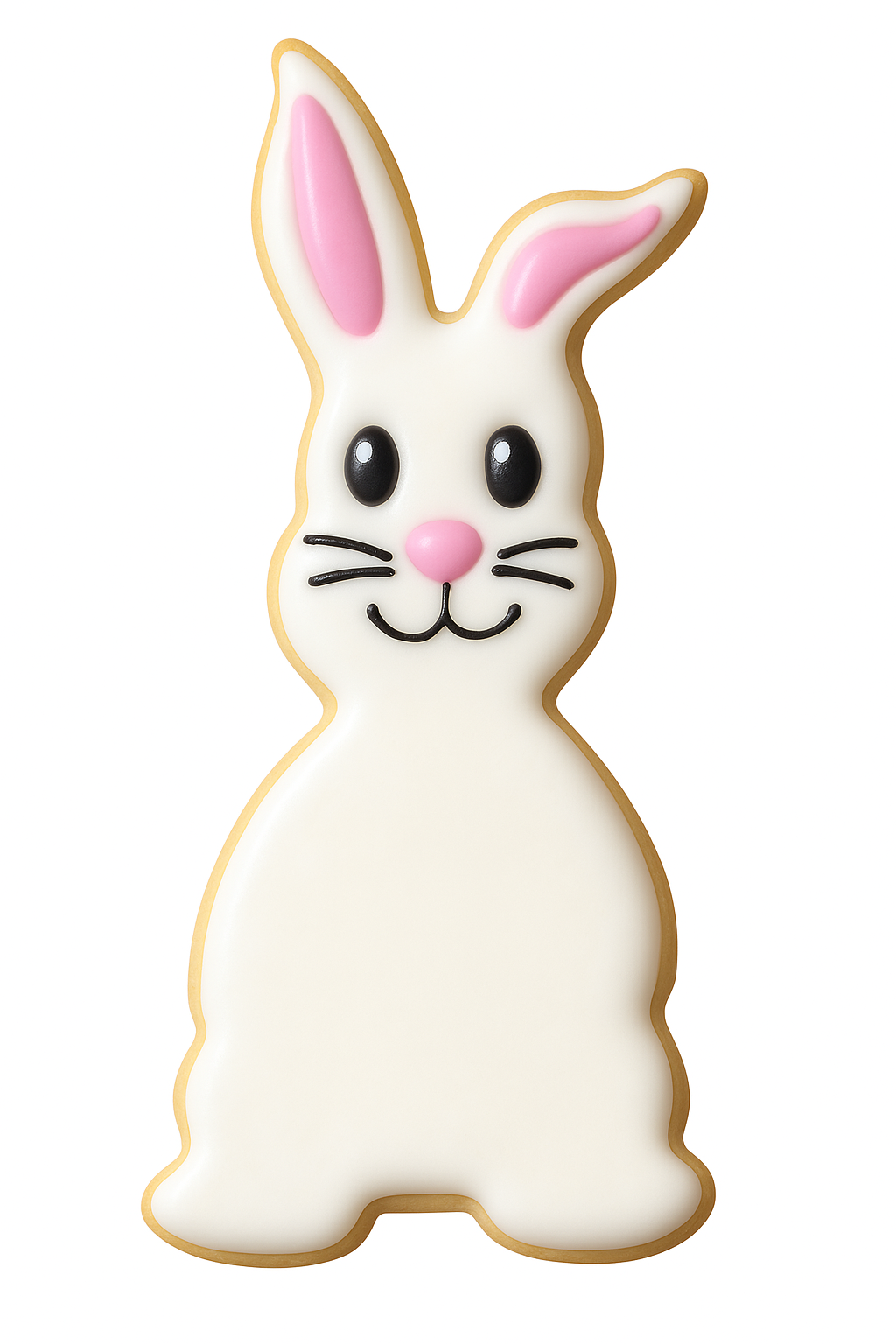 Chocolate Easter Bunny Cookie Cutter 5 in B1427