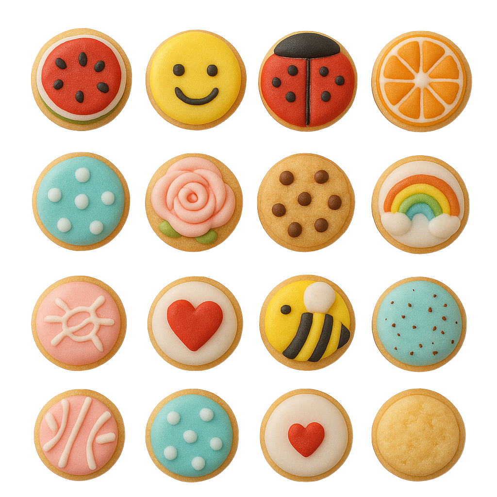 Round Circle Cookie Cutter 1 in B1191