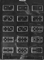 Dominoes Chocolate Mold - LPM036
