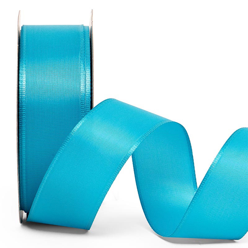 Trevia Taffeta Wired Ribbon 1 1/2 '' X 50 yd Turquoise Color 1 / roll