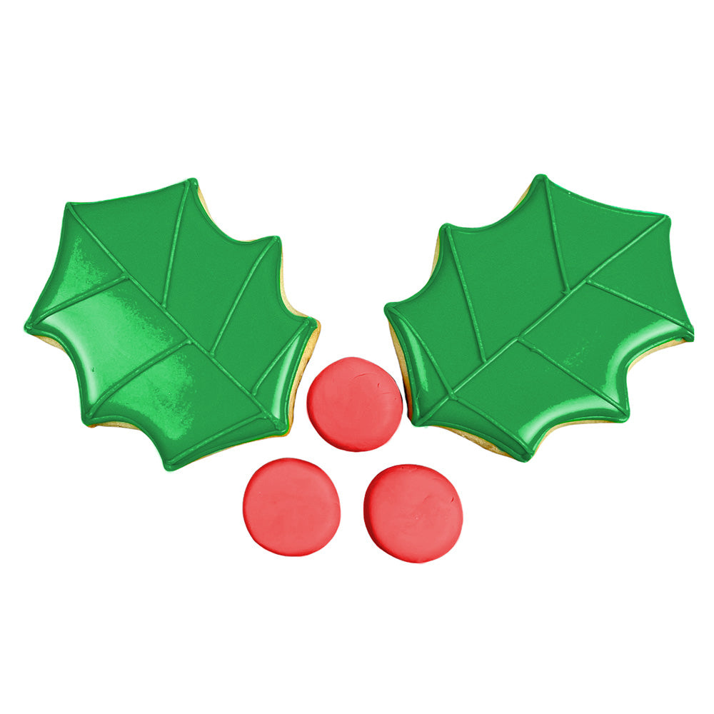 Ann Clark Holly Leaf Cookie Cutter, 3-1/8"