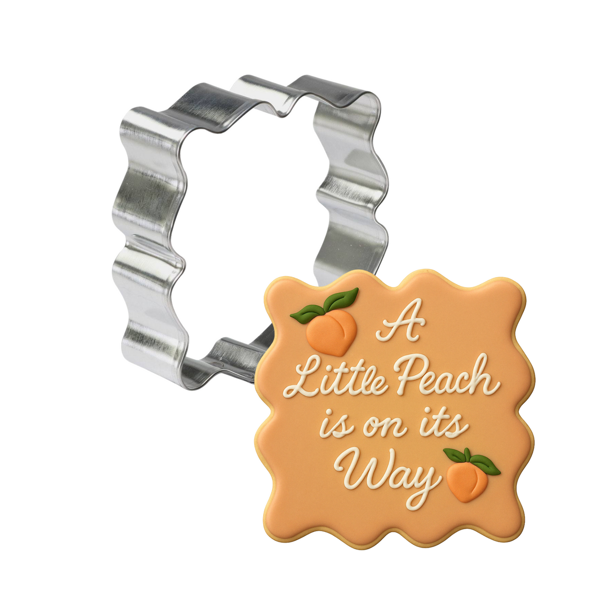 Little Peach Cookie Cutter 4 Pc Set HS0560