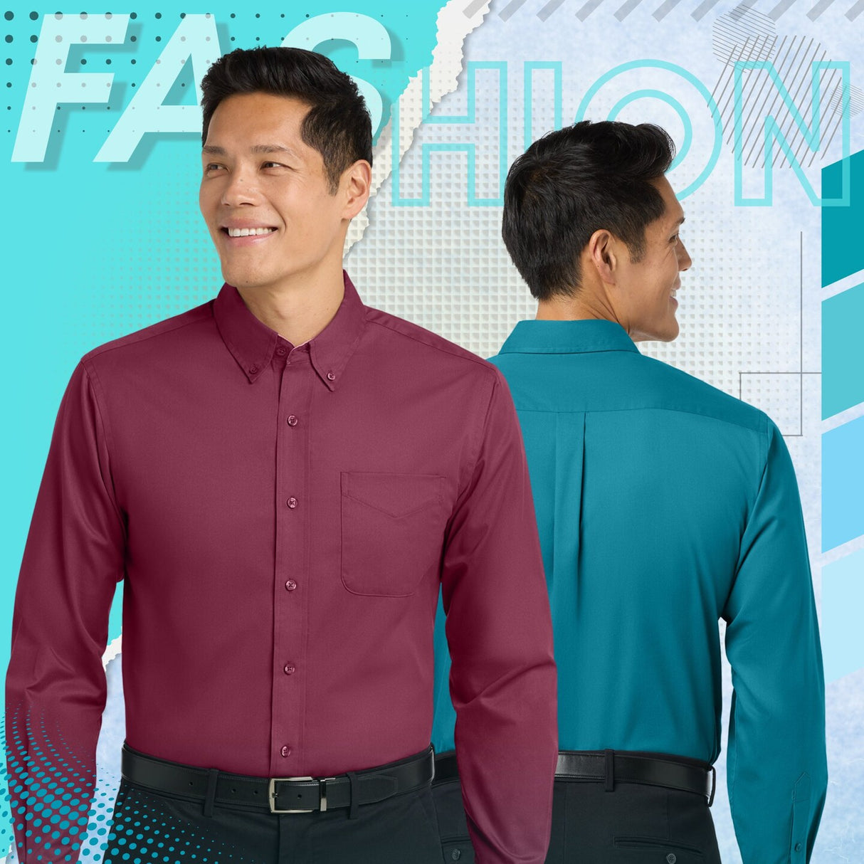 Port Authority®Tall Long Sleeve Easy Care Shirt