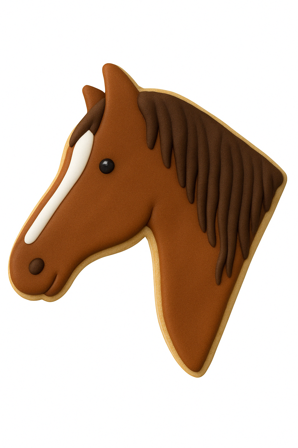 Horse Head Cookie Cutter 4.5 in B1324