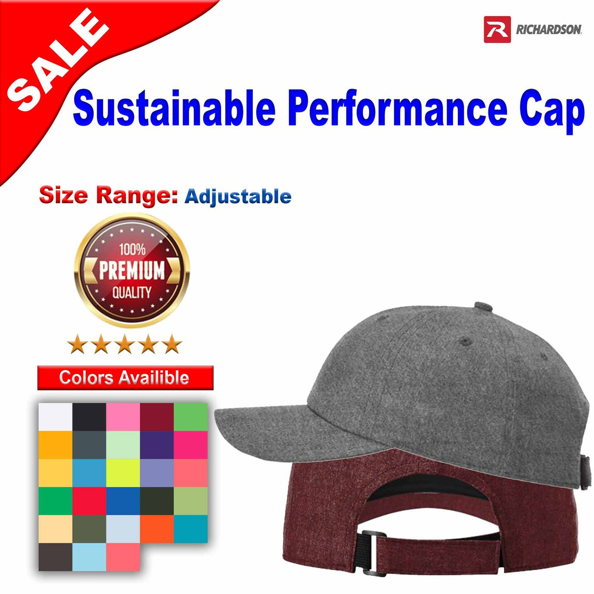 Richardson® Sustainable Performance Cap