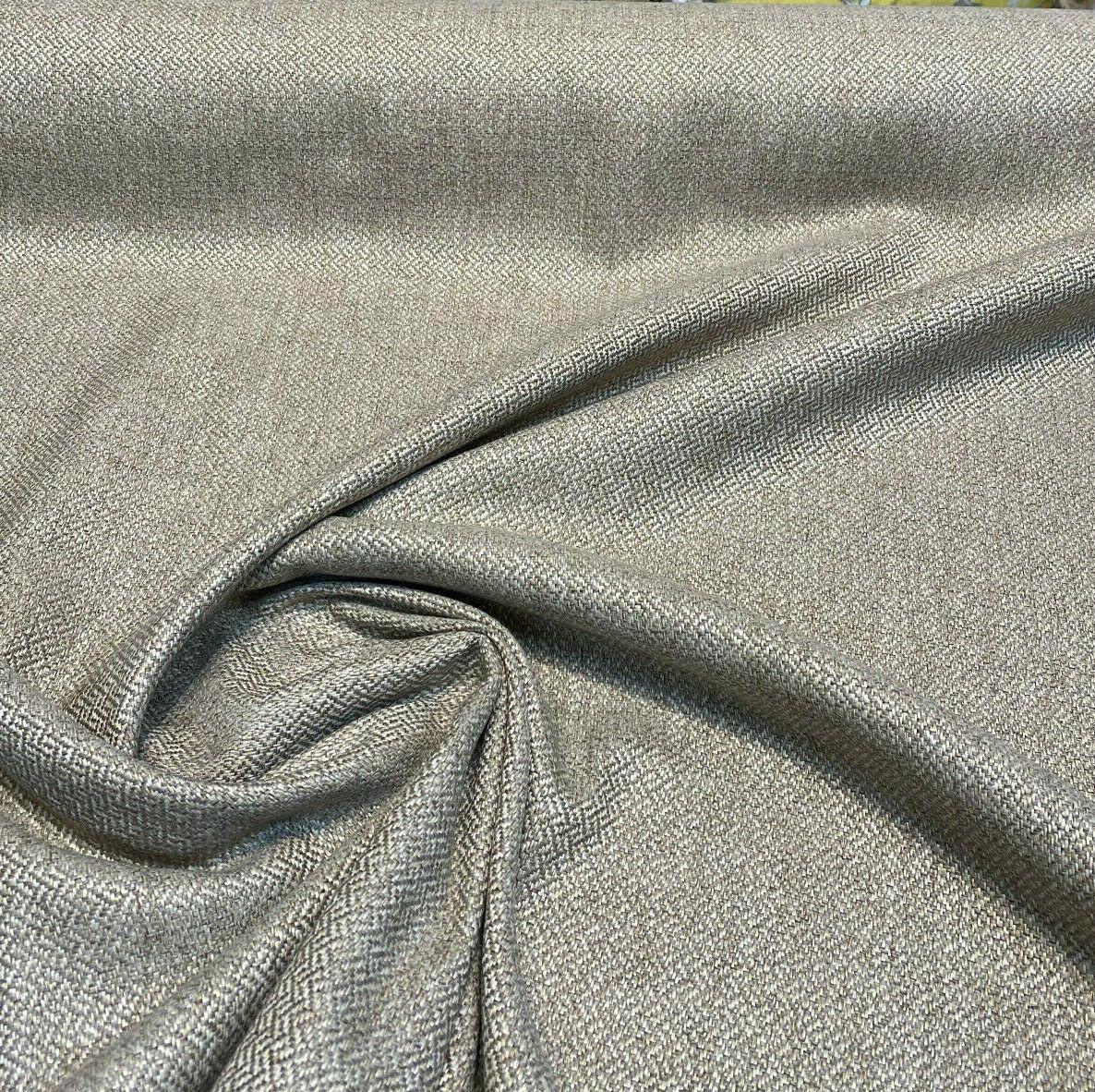Robert Allen Tweed Nobletex Linen Chenille Upholstery Fabric - Linen Tweed Pattern, 55" Width (1 Yard)