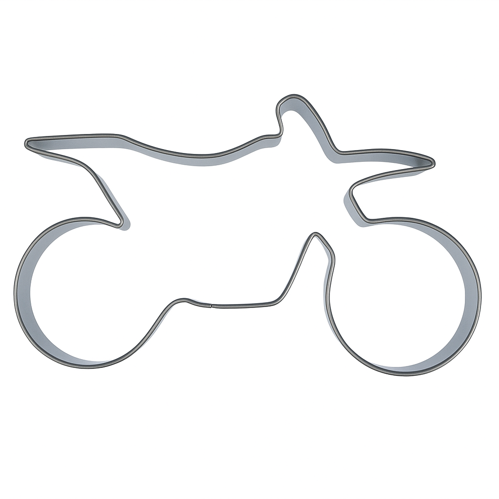 Dirtbike Cookie Cutter 4 in B1780