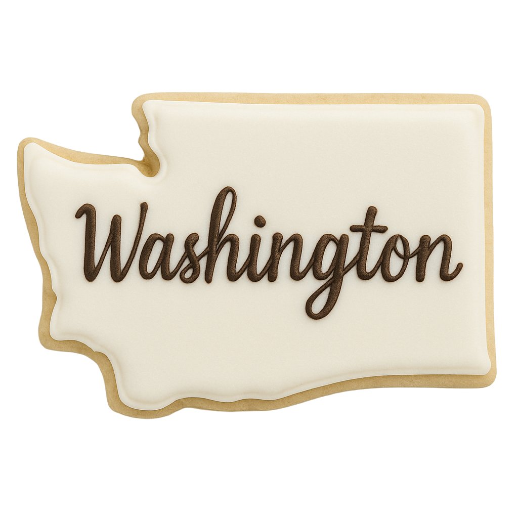State Of Washington Cookie Cutter 4 in B1797