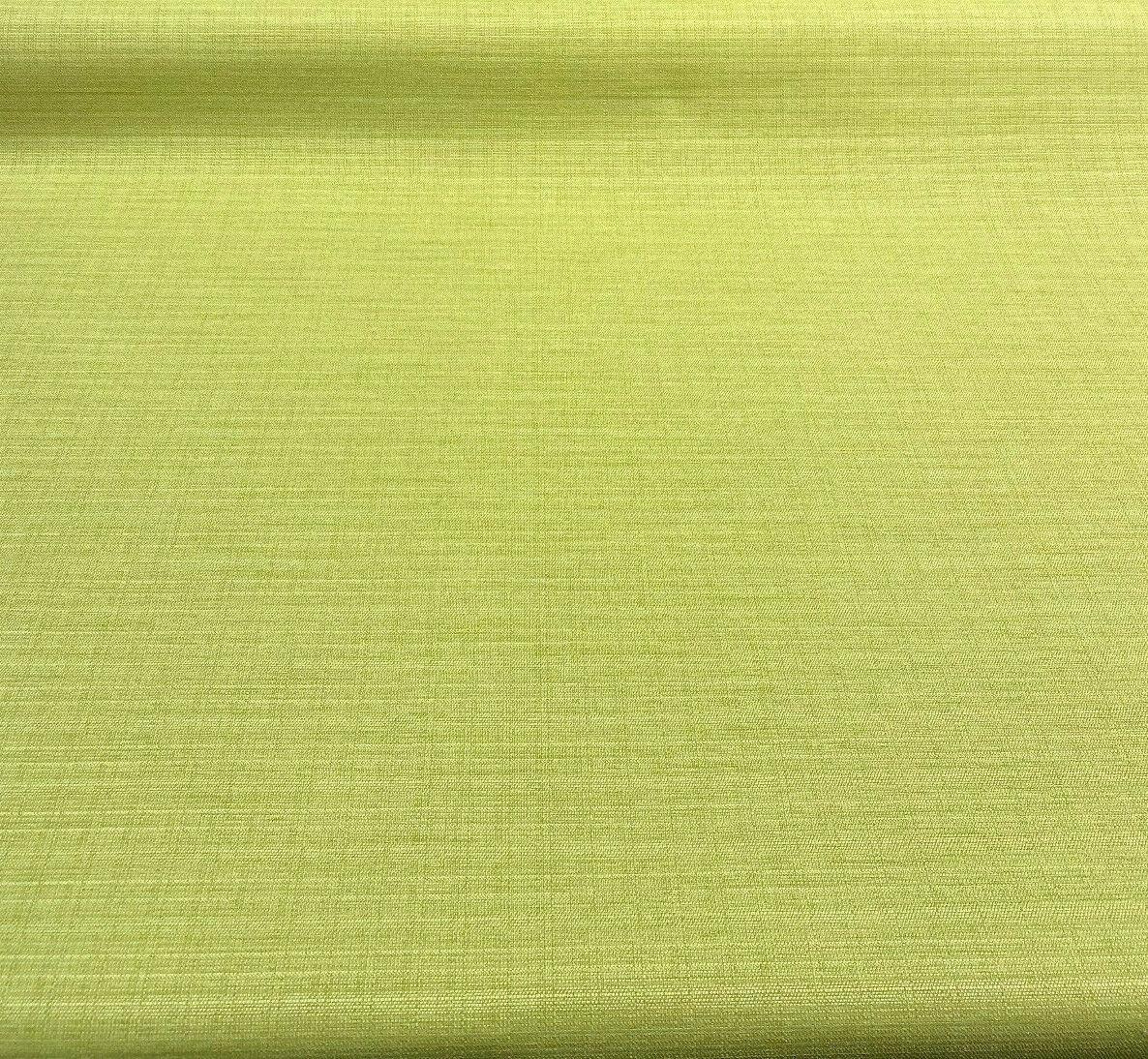 Sava Sweet Grass Green Chenille Upholstery Fabric - Grass Green, Plain, Backed, Heavy Use, 1 Yard
