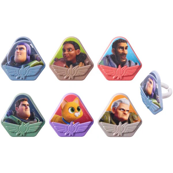 Disney and Pixar's Lightyear Blast! Cake Cupcake Rings - 12ct per order