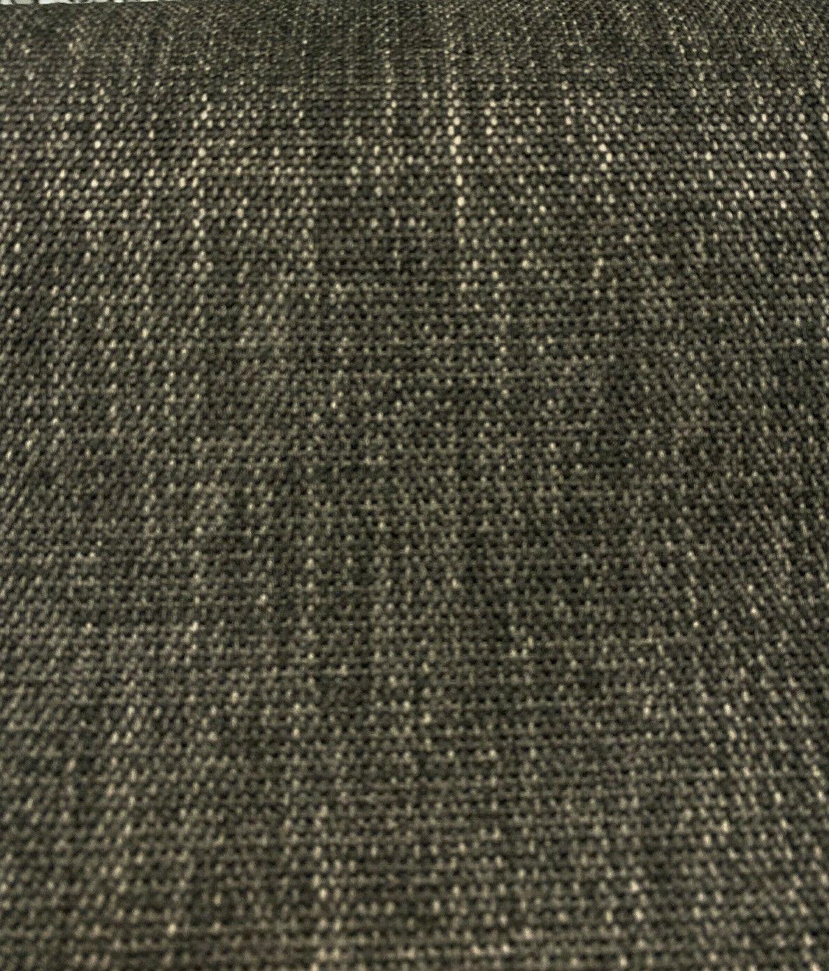 Dorell Key Largo Chenille Fabric - Graphite Brown, Plain, 55" Width (By The Yard)