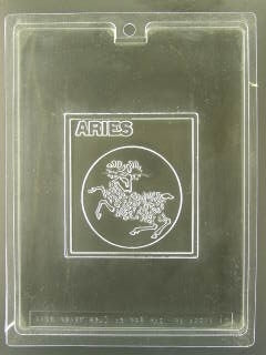 Aries Zodiac Horoscope Square Chocolate Mold - ECAO392