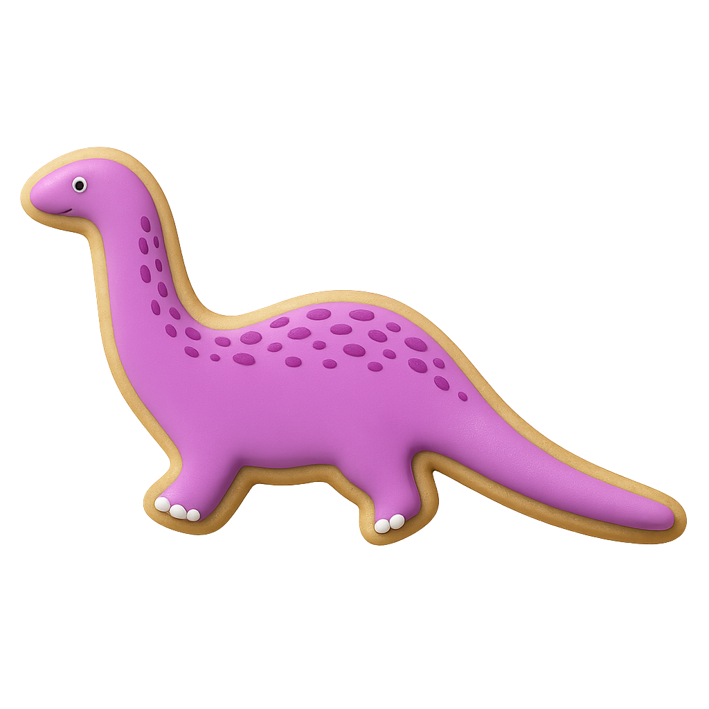 Apatosaurus Dinosaur Cookie Cutter 7.25 in B1125