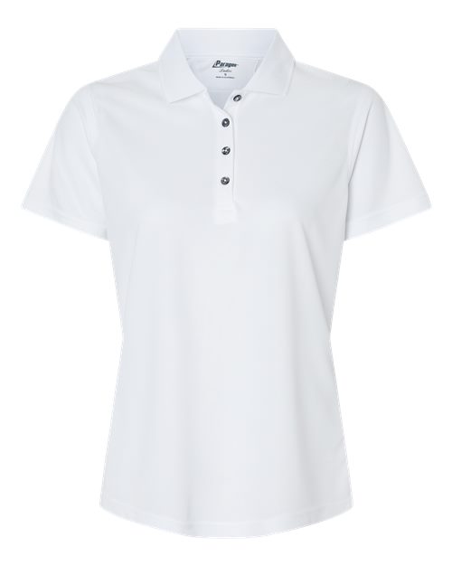 Paragon® Women's Saratoga Performance Short Sleeve Mini Mesh Polo