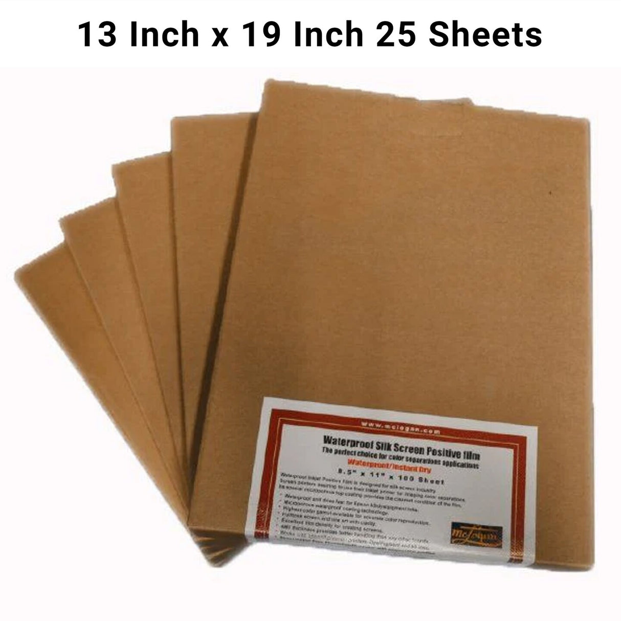 Waterproof Inkjet Film 4 MIL