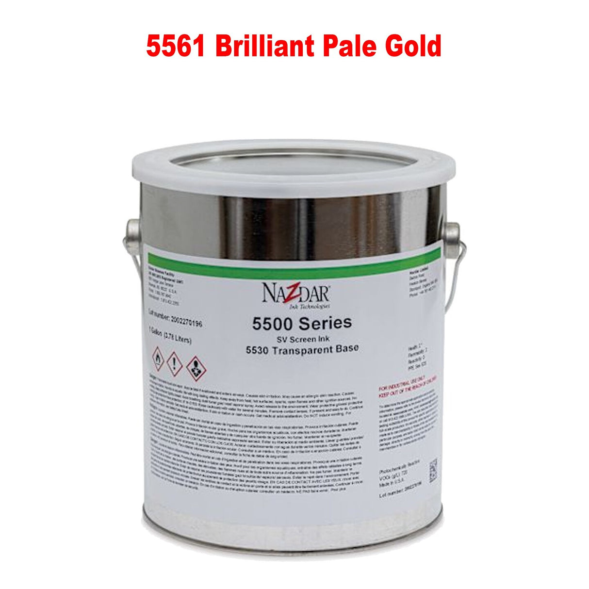 Nazdar Flat Poster Screen Ink