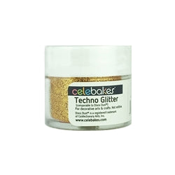 Gold Techno Glitter - 5 Grams