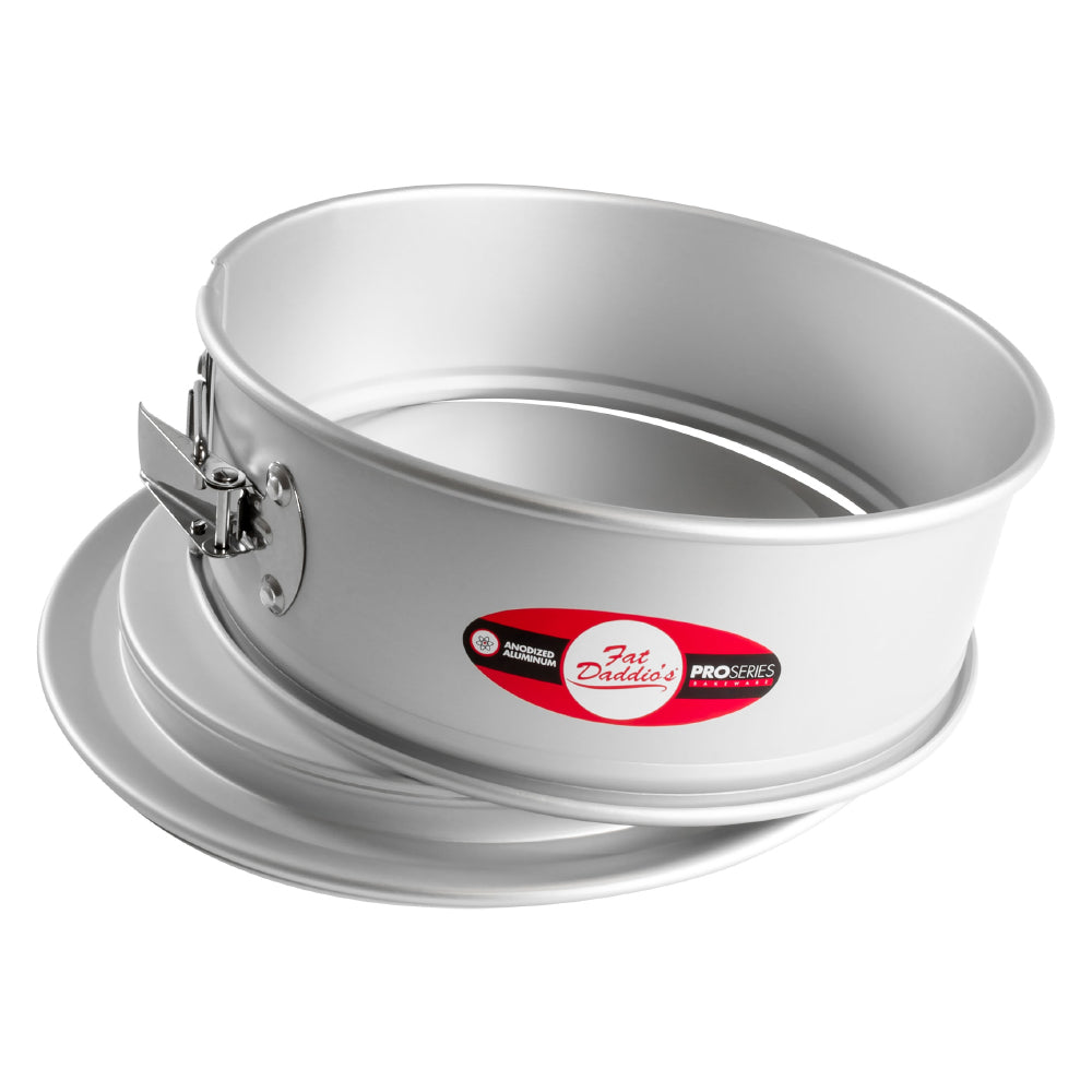 Fat Daddio's Anodized Aluminum Round Springform Pan, 11" Diameter x 3" Deep