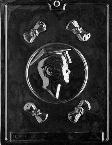 Graduate Male Chocolate Mold
