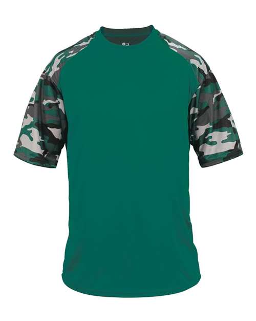 Badger Men's Camo Sport T-Shirt