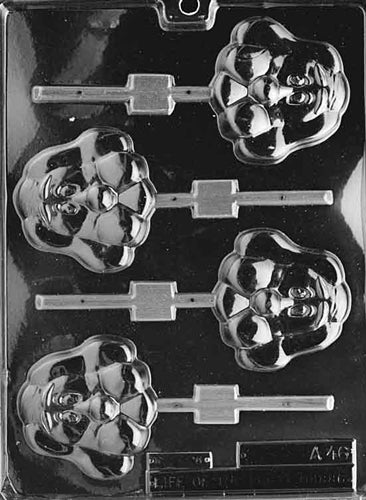 Hound Lollipop Chocolate Mold