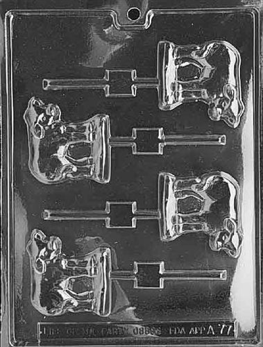 Cow Lolly Chocolate Mold
