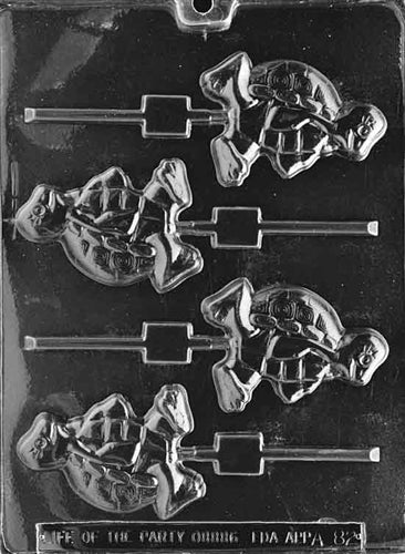 Turtle Lollipop Chocolate Mold