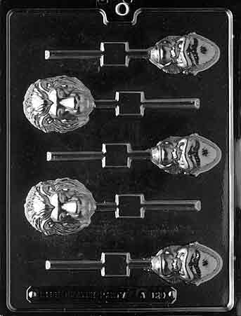 Jungle Animal Face Chocolate Mold