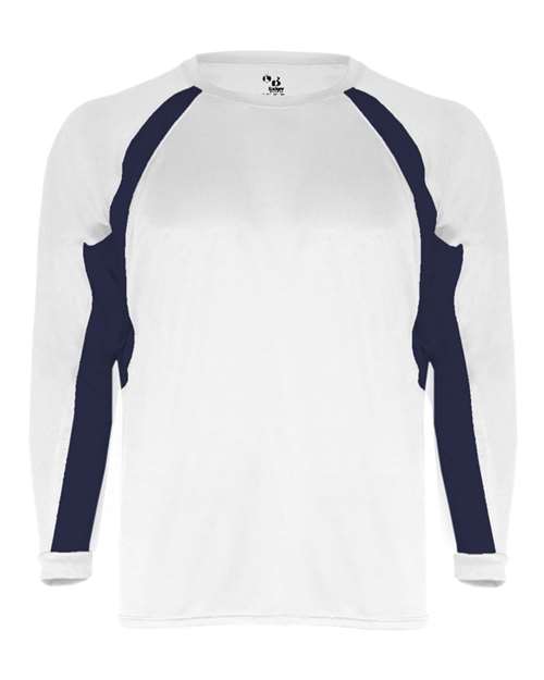 Badger Men's B-Core Hook Long Sleeve Performance T-Shirt