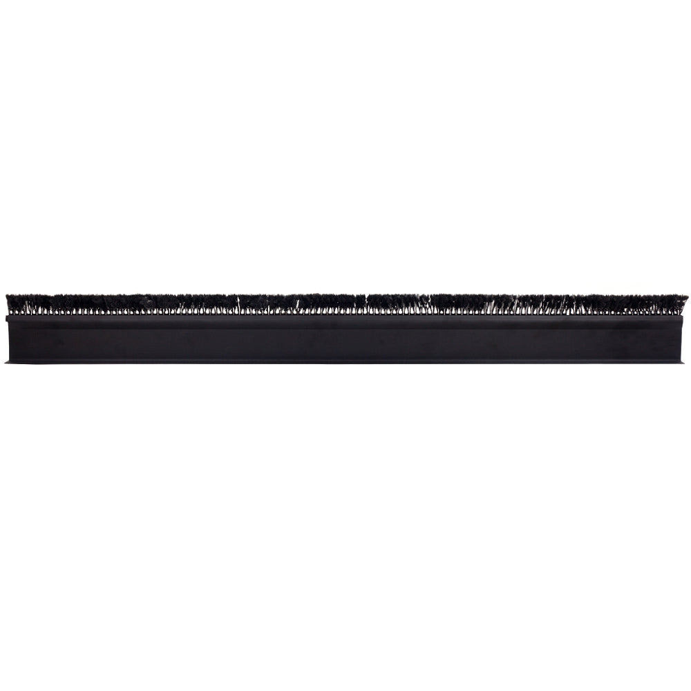 Black Display Divider with Black Parsley Top, 30" Long x 2-1/2" High
