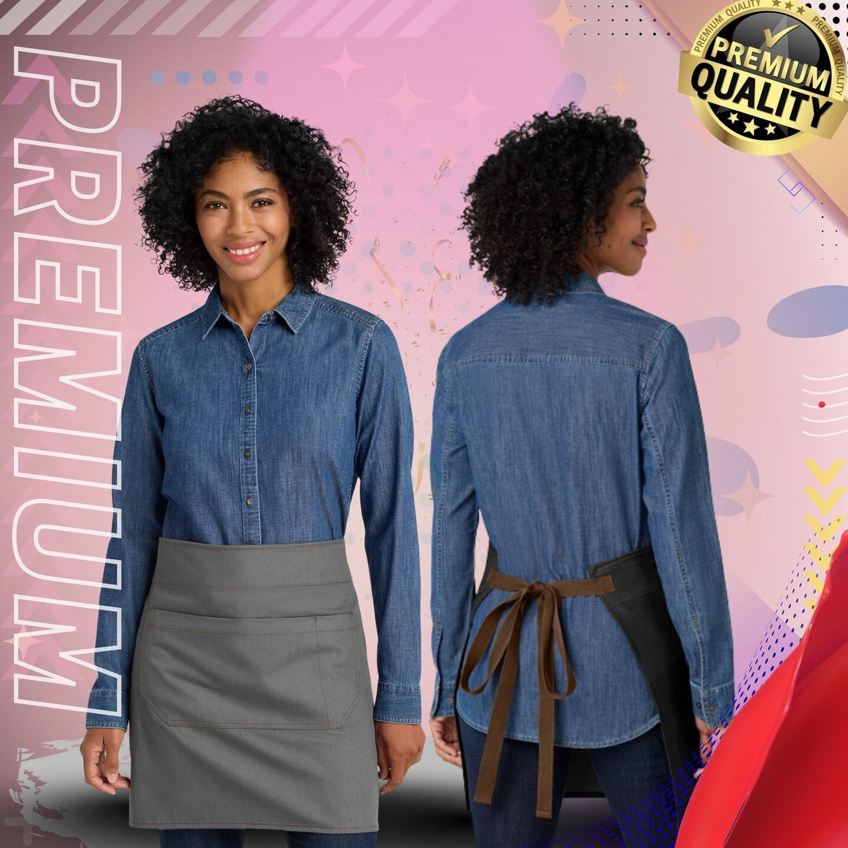 Port Authority® Market Half Bistro Apron