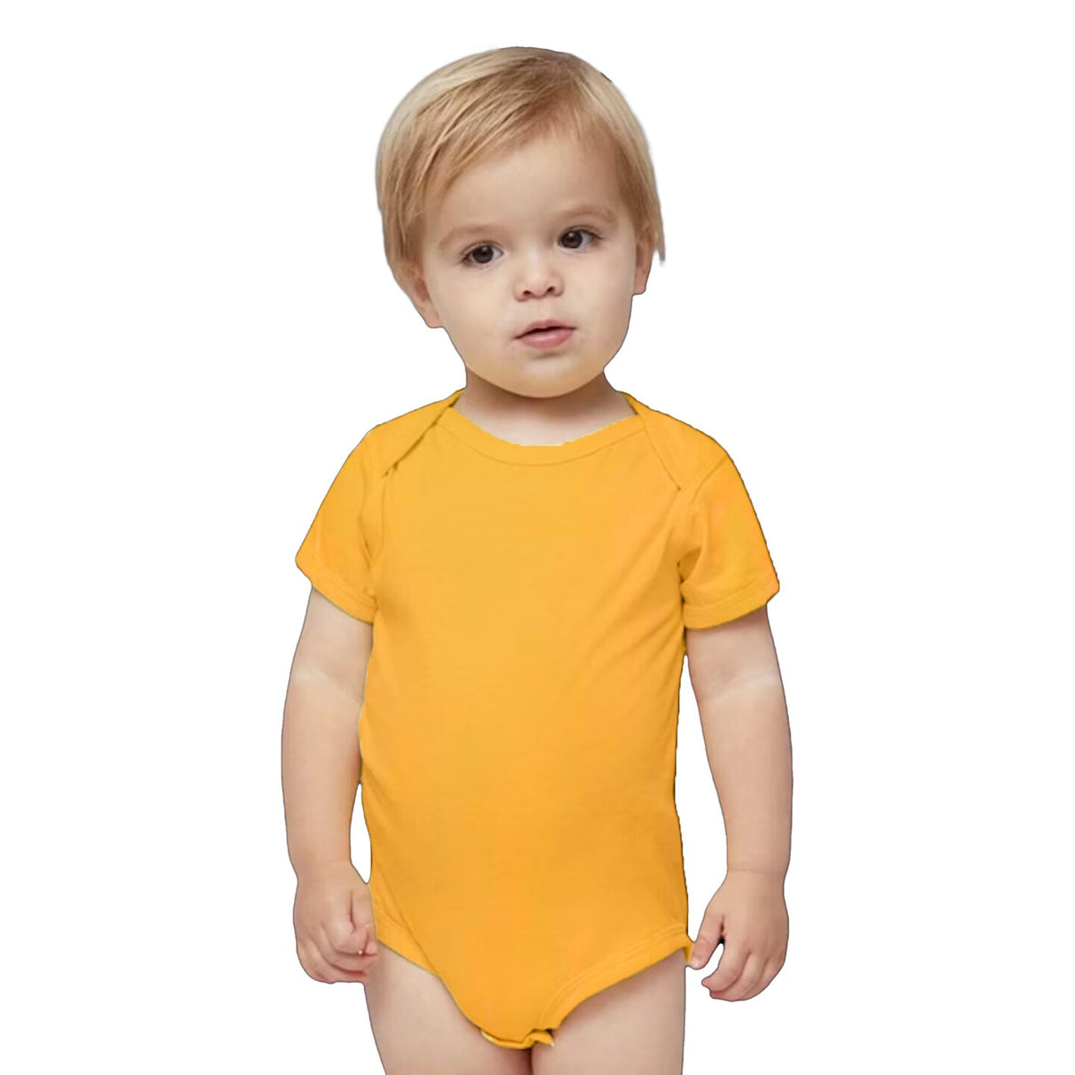 RADYAN® Infant Baby Rib Bodysuit Short Sleeve