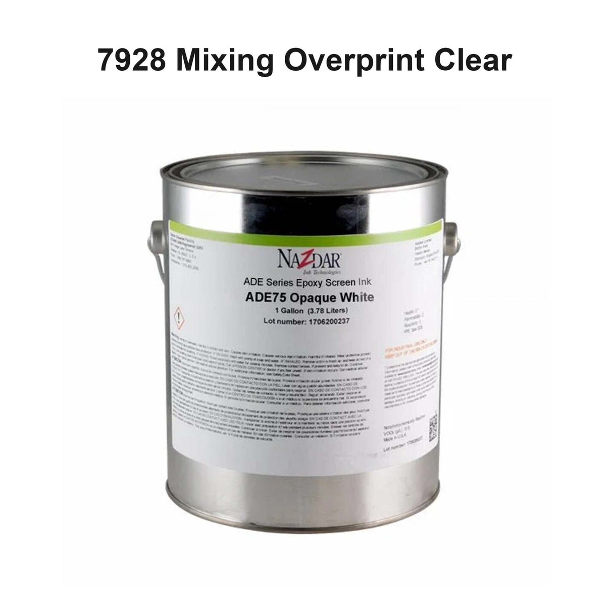 Nazdar Corogloss Ink Durable Glossy Finish