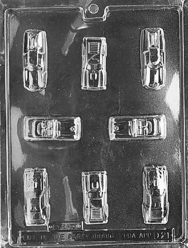 Sports Cars Chocolate Mold