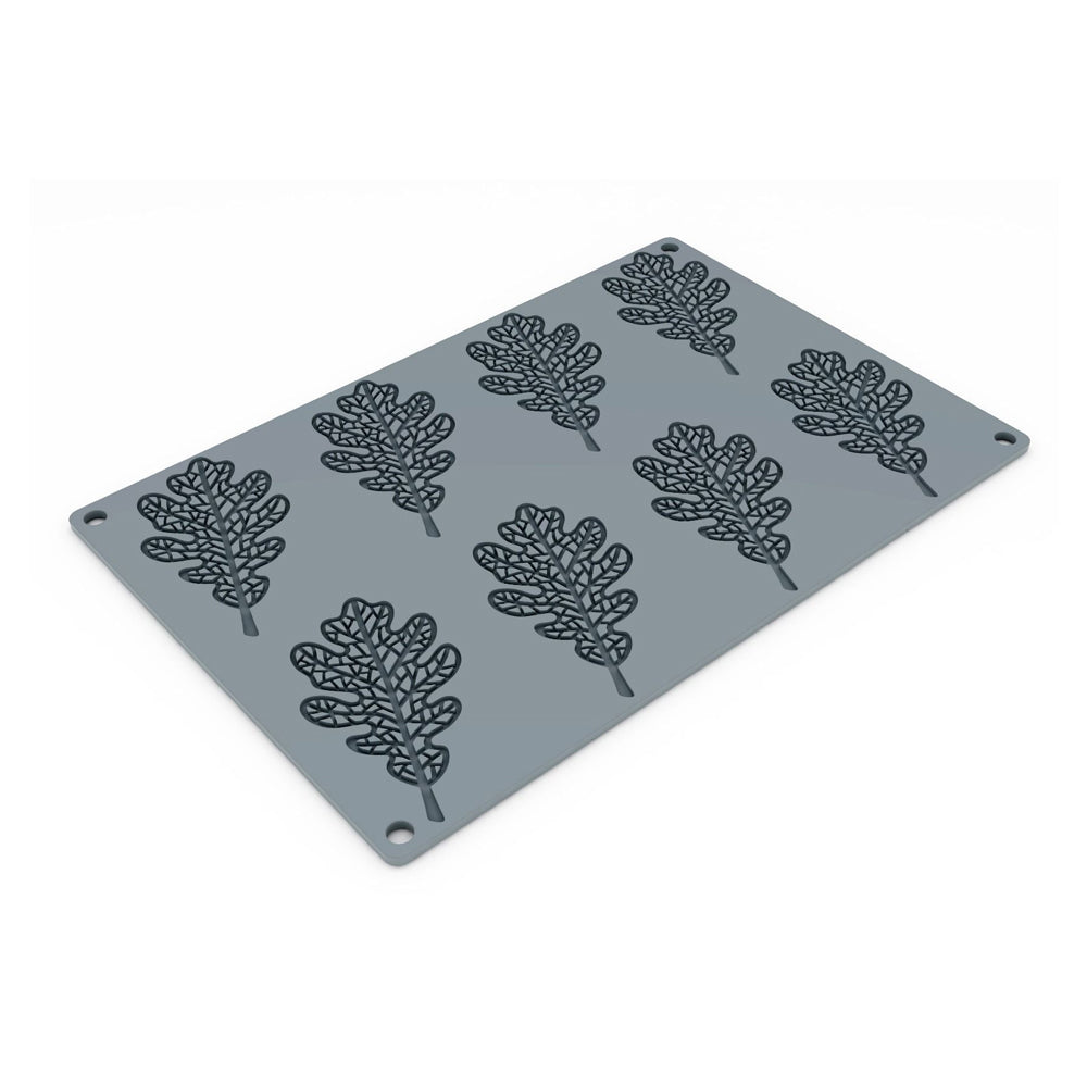 Pavoni OAK LEAF Decorative Silicone Mold, 8 Cavities