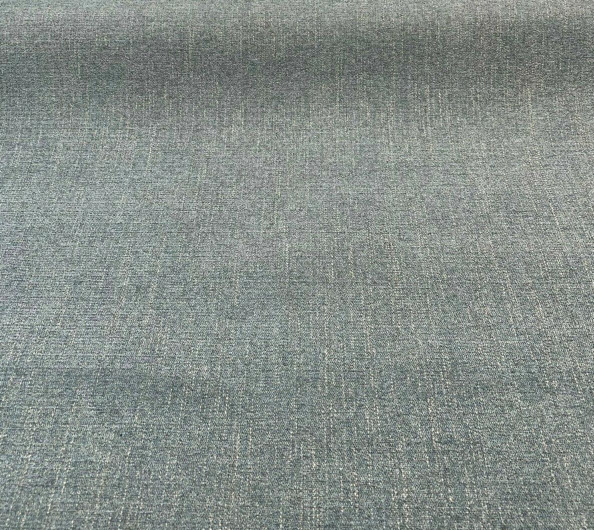 Dorell Curius Chenille Fabric - Teal Upholstery, 54"-56" Width (1 Yard)