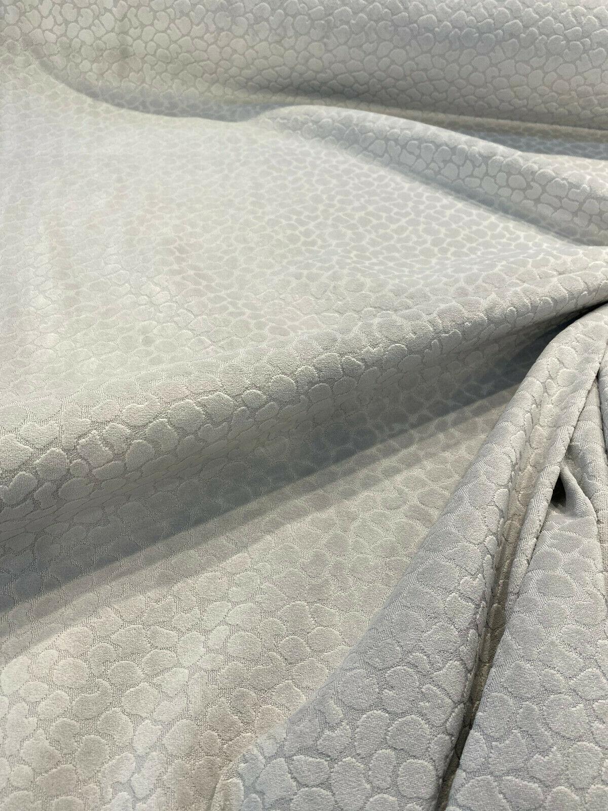 Regal Gray Dove Reese Pebble Textured Soft Velvet Upholstery Fabric - Gray Pebble Texture, 54" Width (1 Yard)
