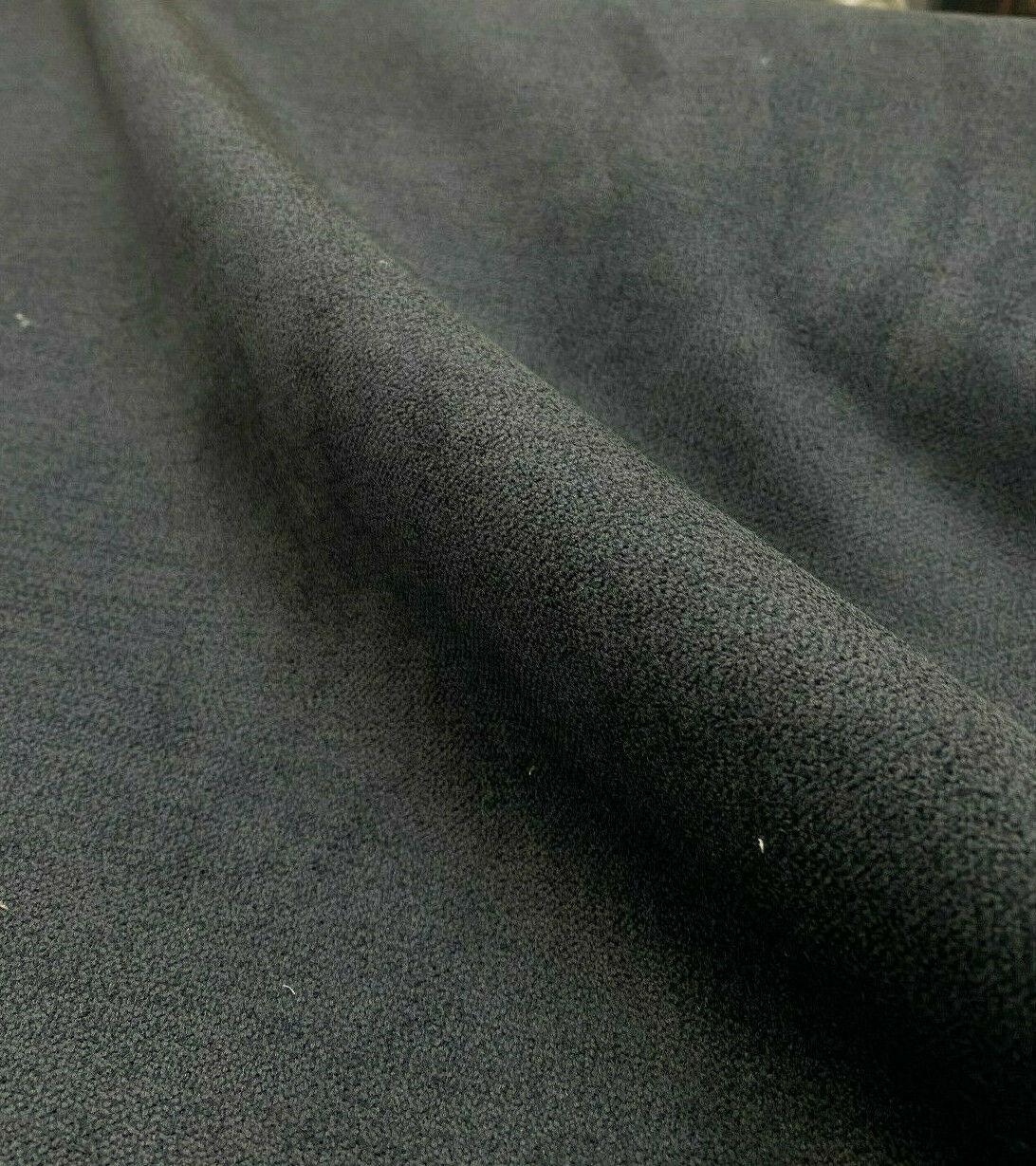 Saluki Chenille Upholstery Fabric - Charcoal Gray, 55" Width (1 Yard)