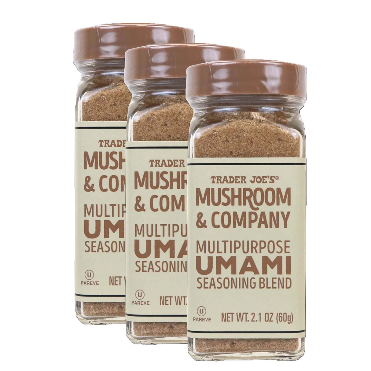 Trader Joe's Mushroom and Company Multipurpose Umami Seasoning Blend, 2.1 Ounces,
