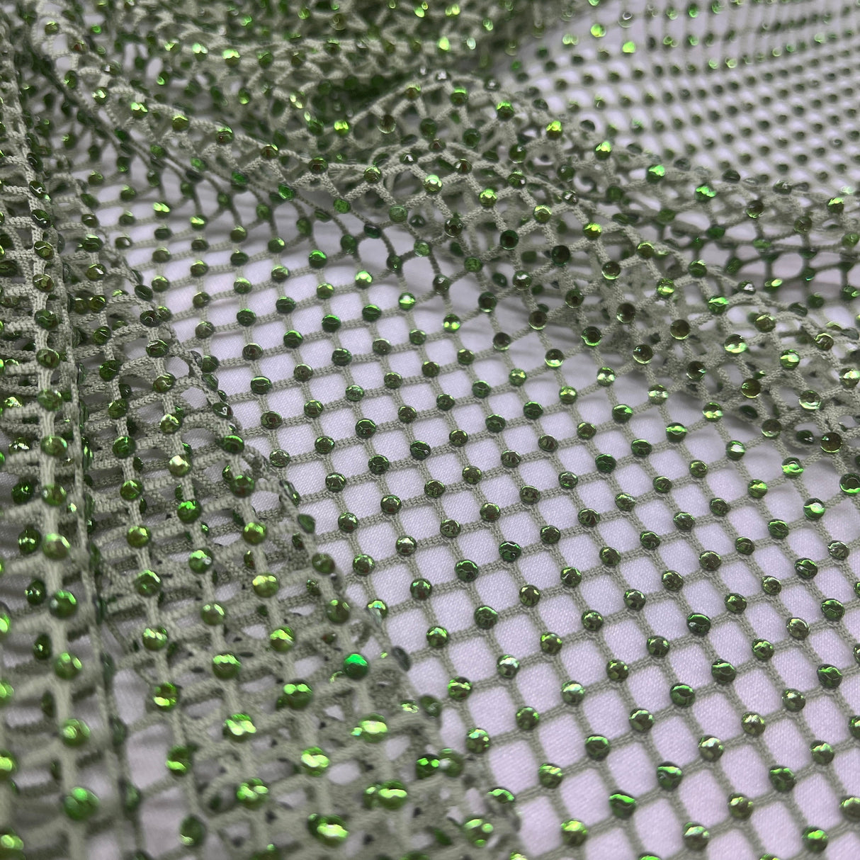 Diamond Fishnet 4-Way Stretch Fabric