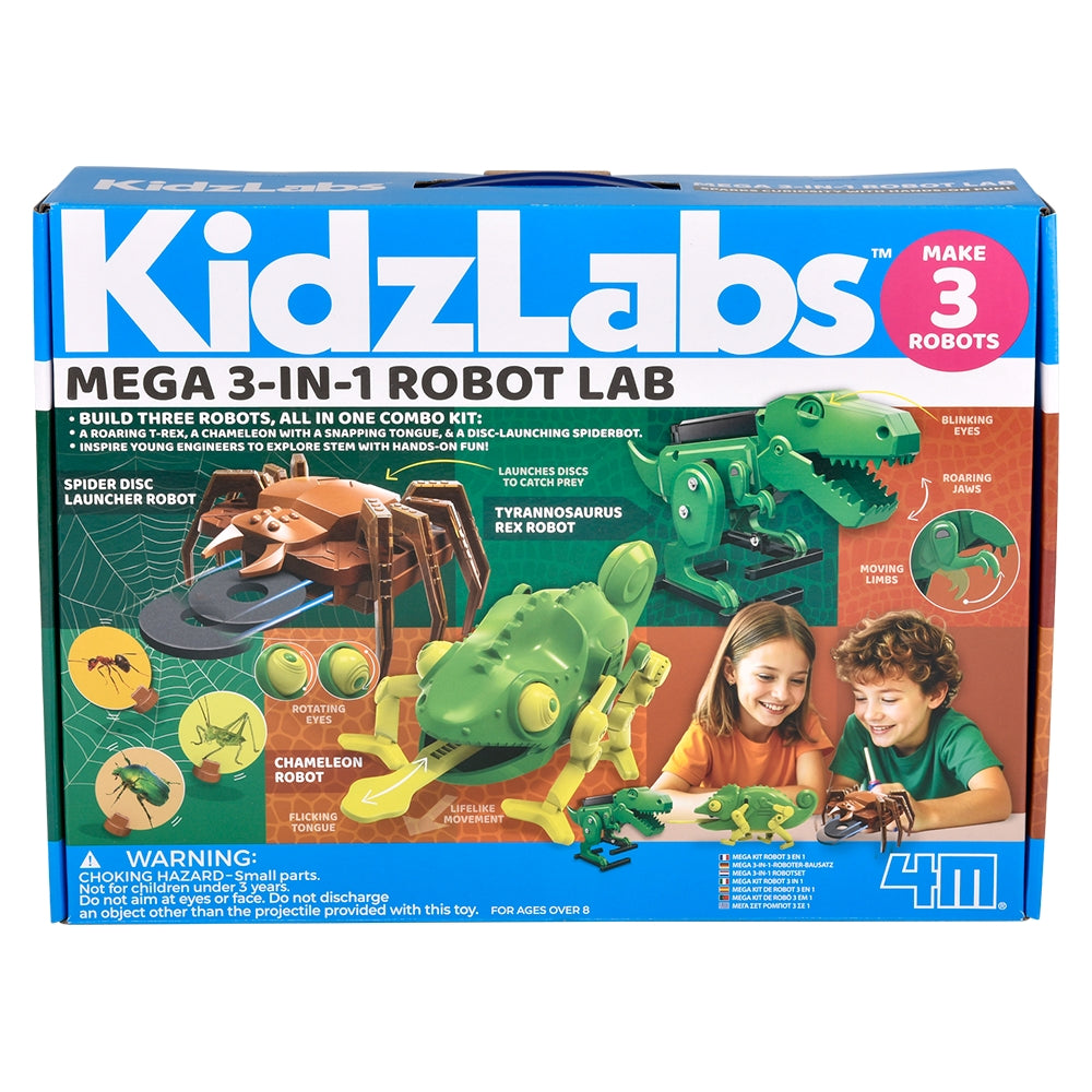 Robot Lab STEAM Powered Kids KidzLabs Mega Robot Lab