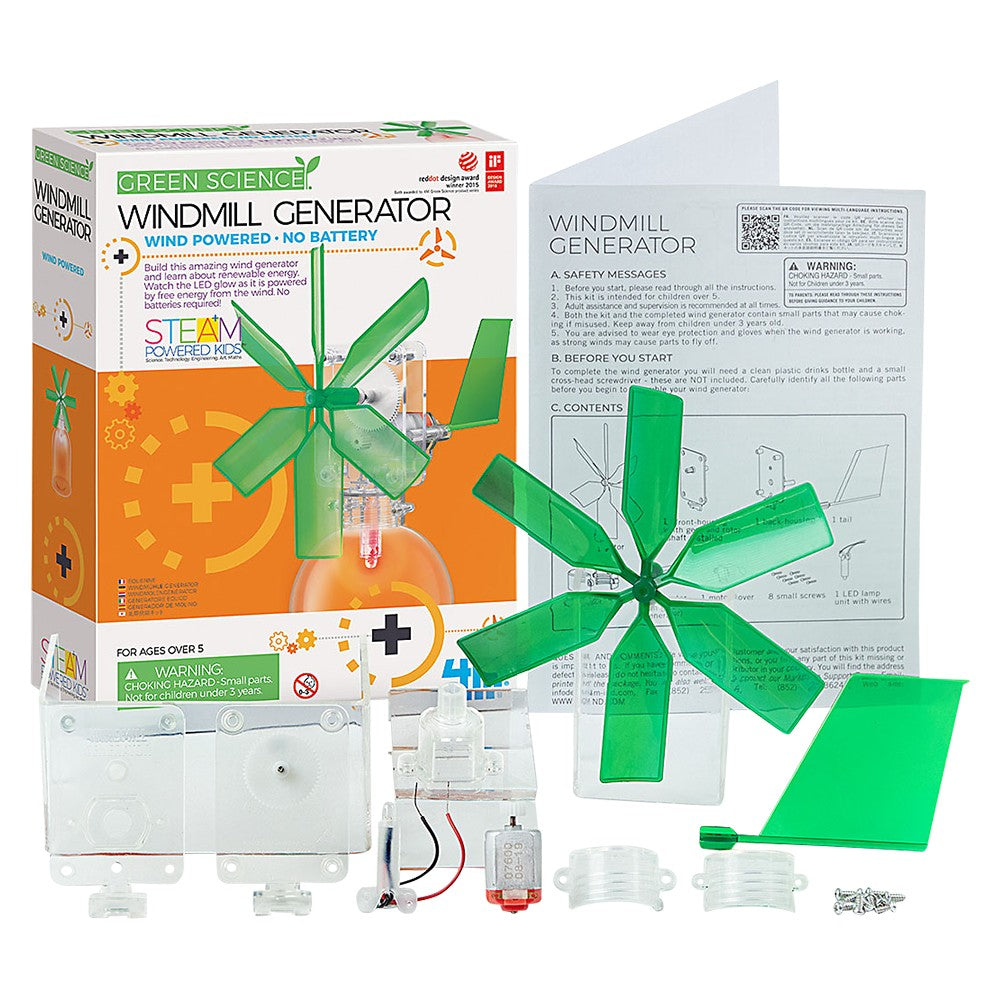Windmill Generator LED Science Kit