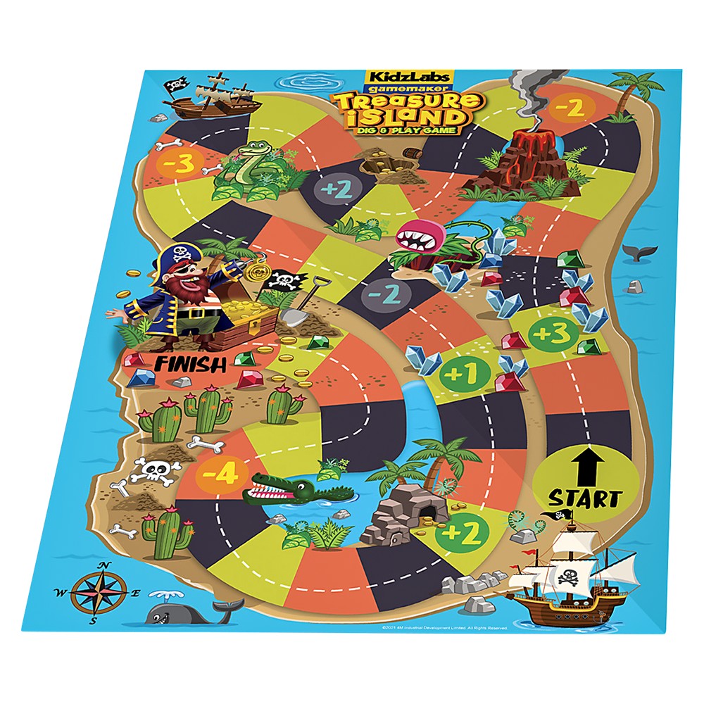 Treasure Island Dig & Play Game