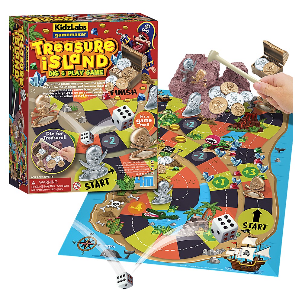 Treasure Island Dig & Play Game