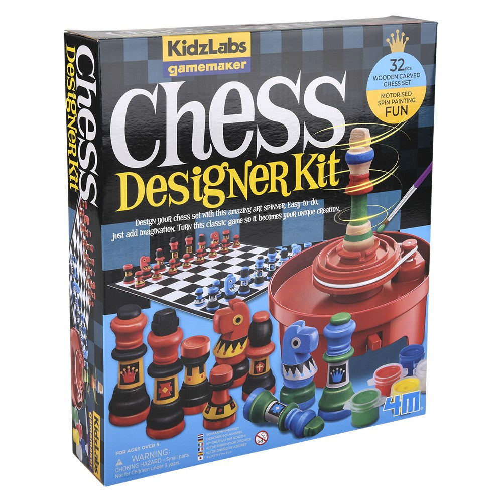 Spin Art Chess Designer Kit
