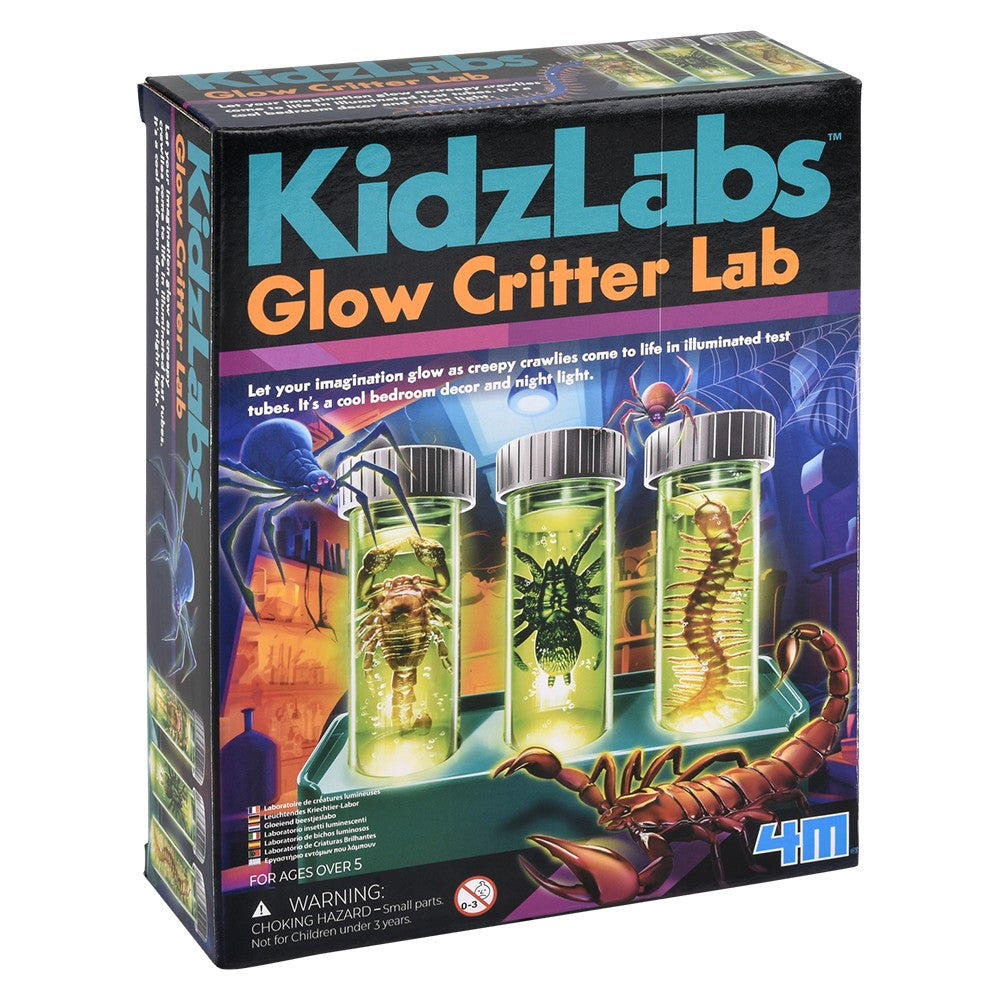 Glow Critter Lab Light-Up Test Tube Set